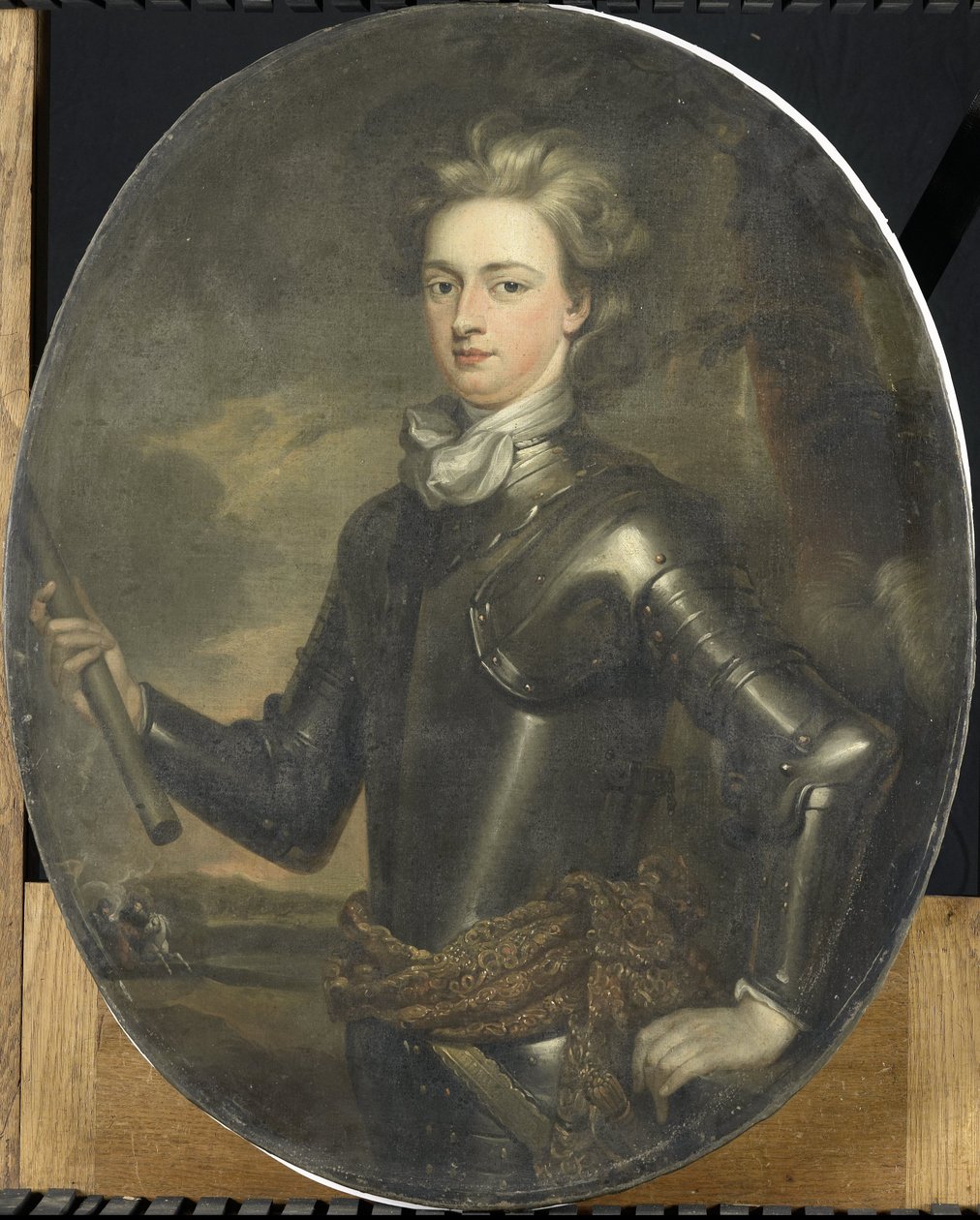 Portrait of the First Earl of Albemarle by Godfrey (after) Kneller
