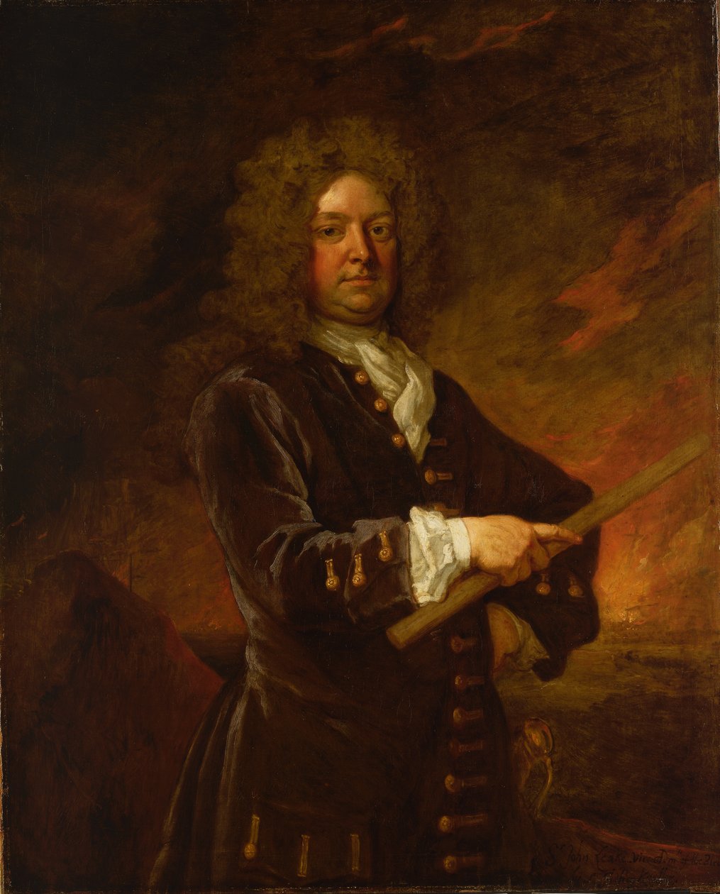 Vice-Admiral Sir John Leake (1656-1720) by Godfrey Kneller
