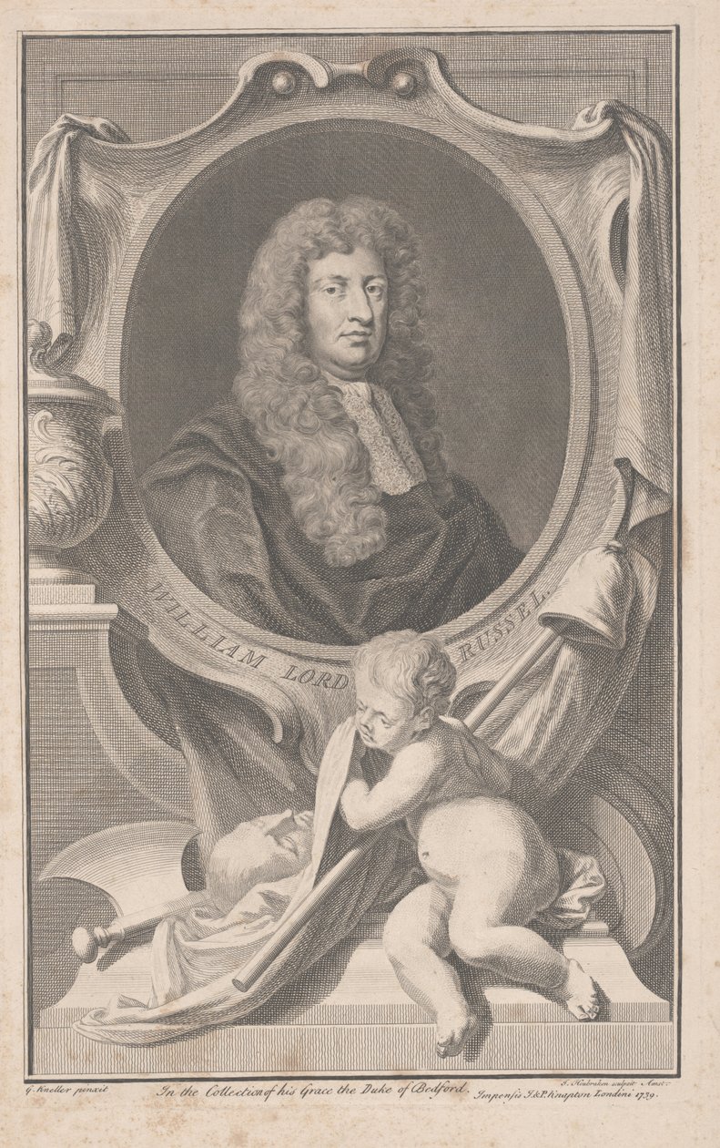 William Lord Russel by Godfrey Kneller