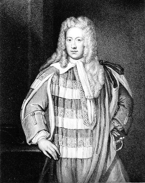 Portrait of Henry St. John, 1st Viscount Bolingbroke by Godfrey after Kneller