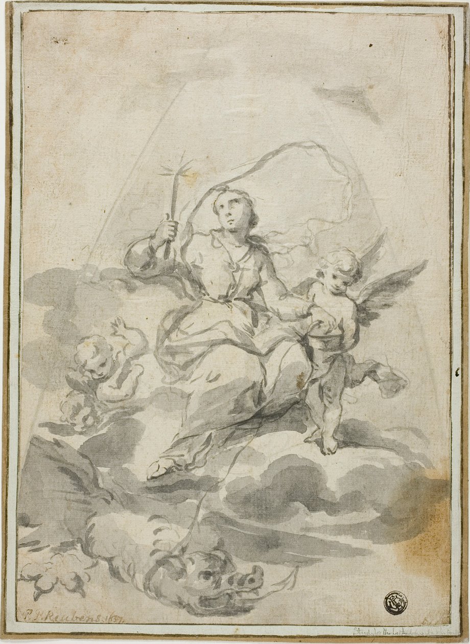 Saint Margaret by Godfried Maes
