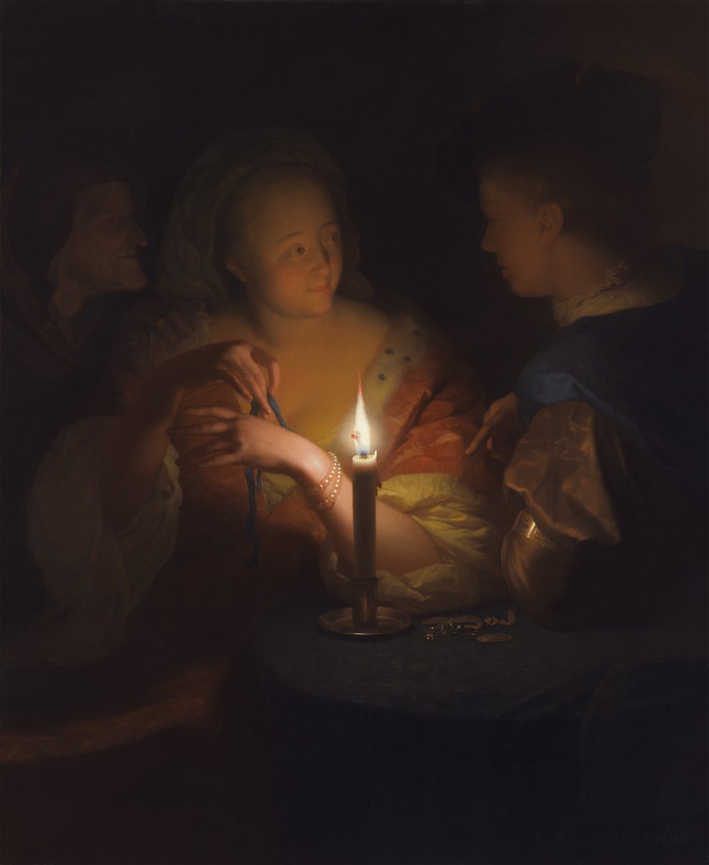 Lovers (Prodigal Son) by Godfried Schalcken