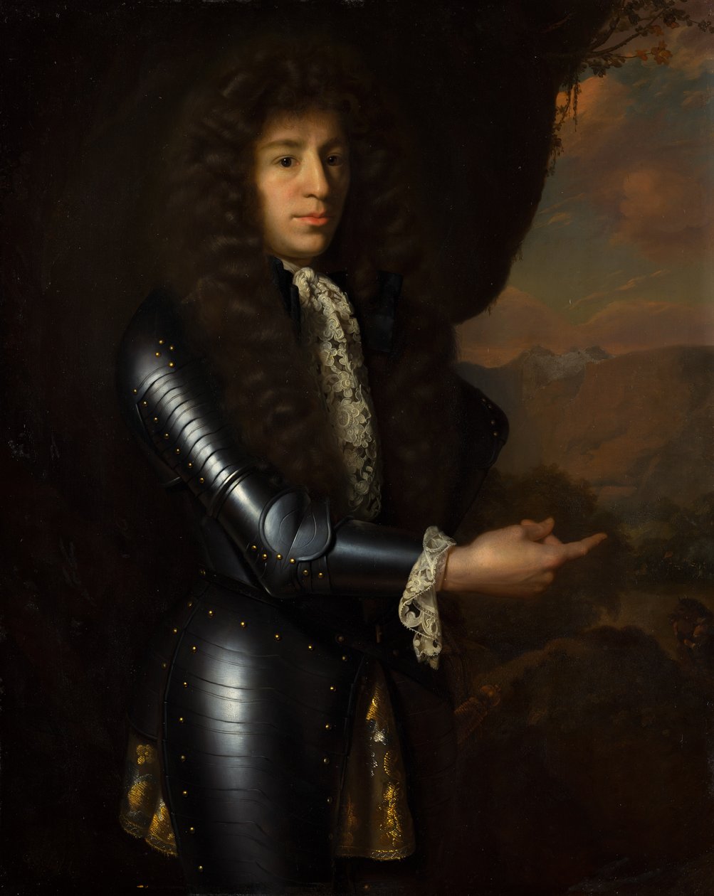 Portrait of Diederick Hoeufft (1648-1719) by Godfried Schalcken