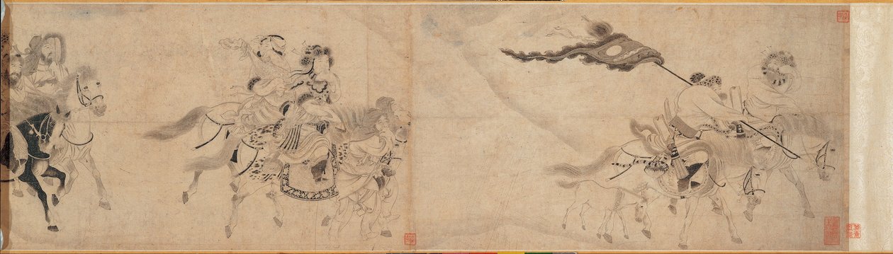 Ming Consort Leaving the Country by Gong Suran