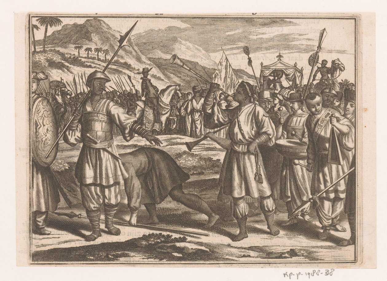 Reception of Vasco da Gama by the Samorijn by Gonsales Appelmans