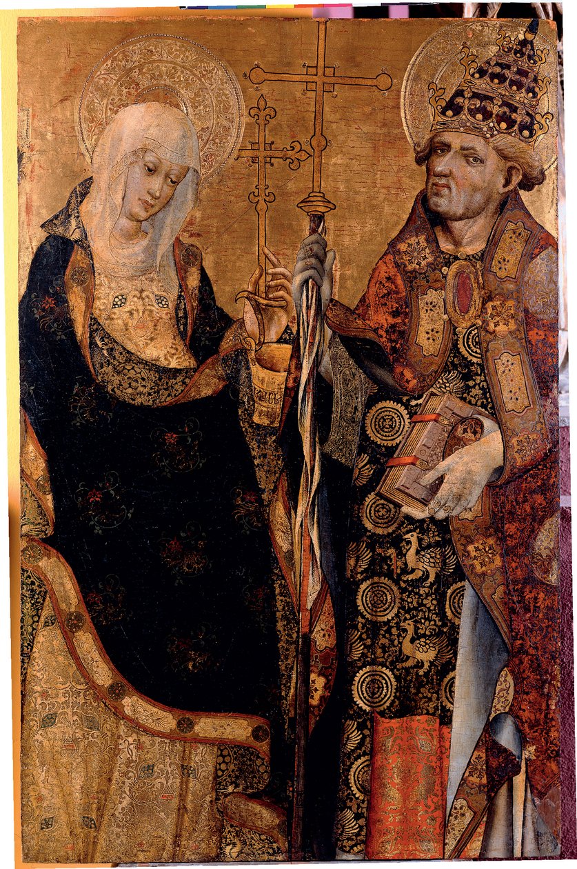 Saint Martha and Saint Clement by Gonzalo Pérez