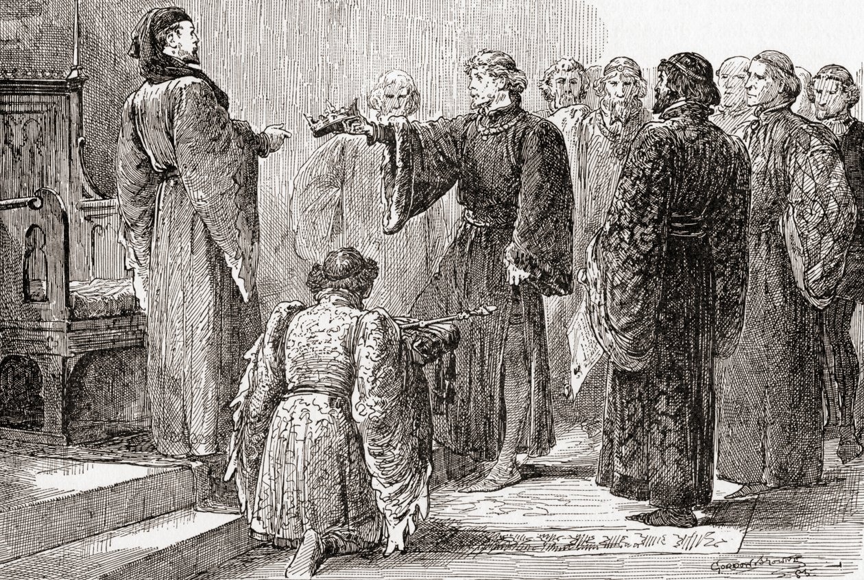 A scene from William Shakespeare