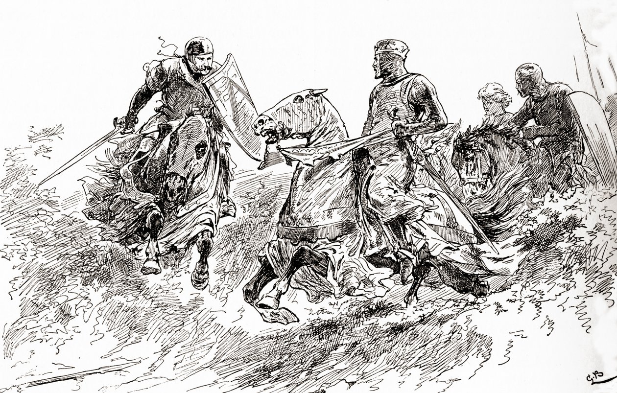 A scene from William Shakespeare
