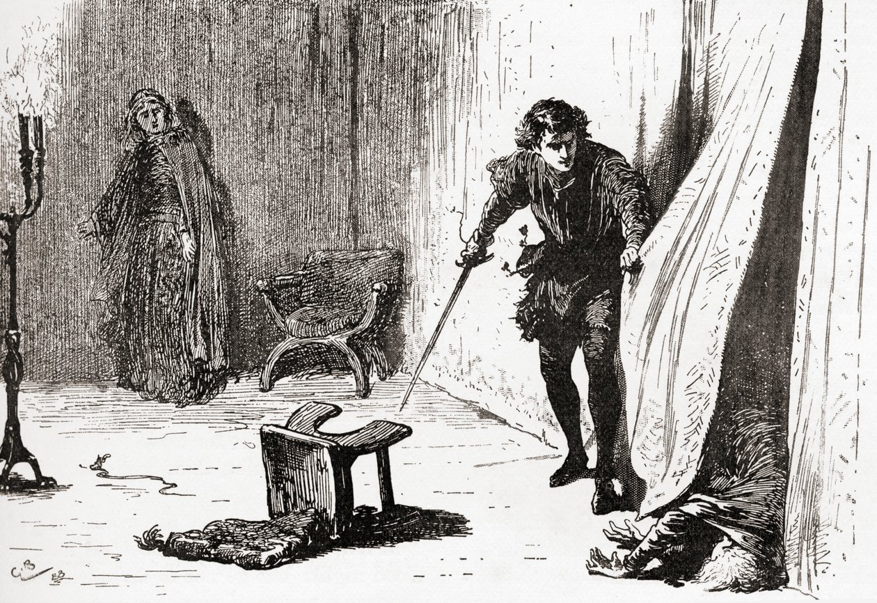 A scene from William Shakespeare