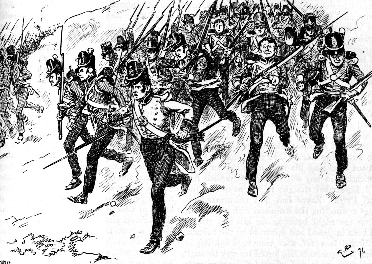Dilkess Brigade of Guards Came Up by Gordon Frederick Browne