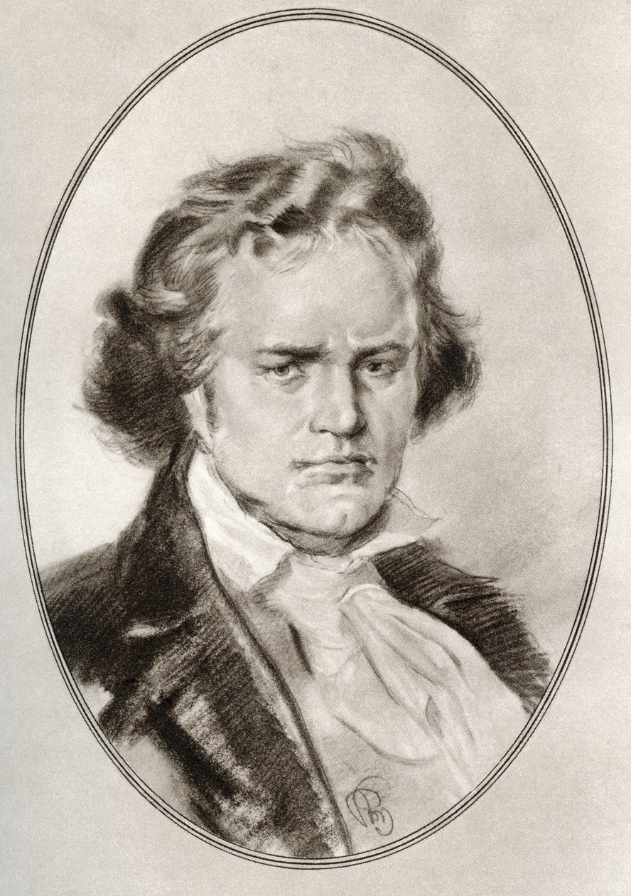 Ludwig van Beethoven, from Living Biographies of Great Composers by Gordon Ross