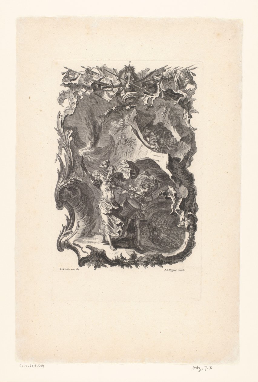 The Horrors of War, Number 2 by Gottfried Bernhard Götz