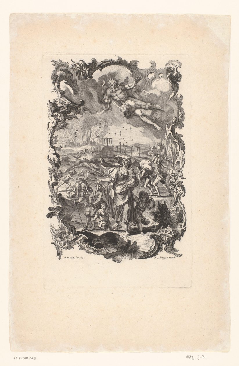 The Horrors of War, Number 7 by Gottfried Bernhard Götz