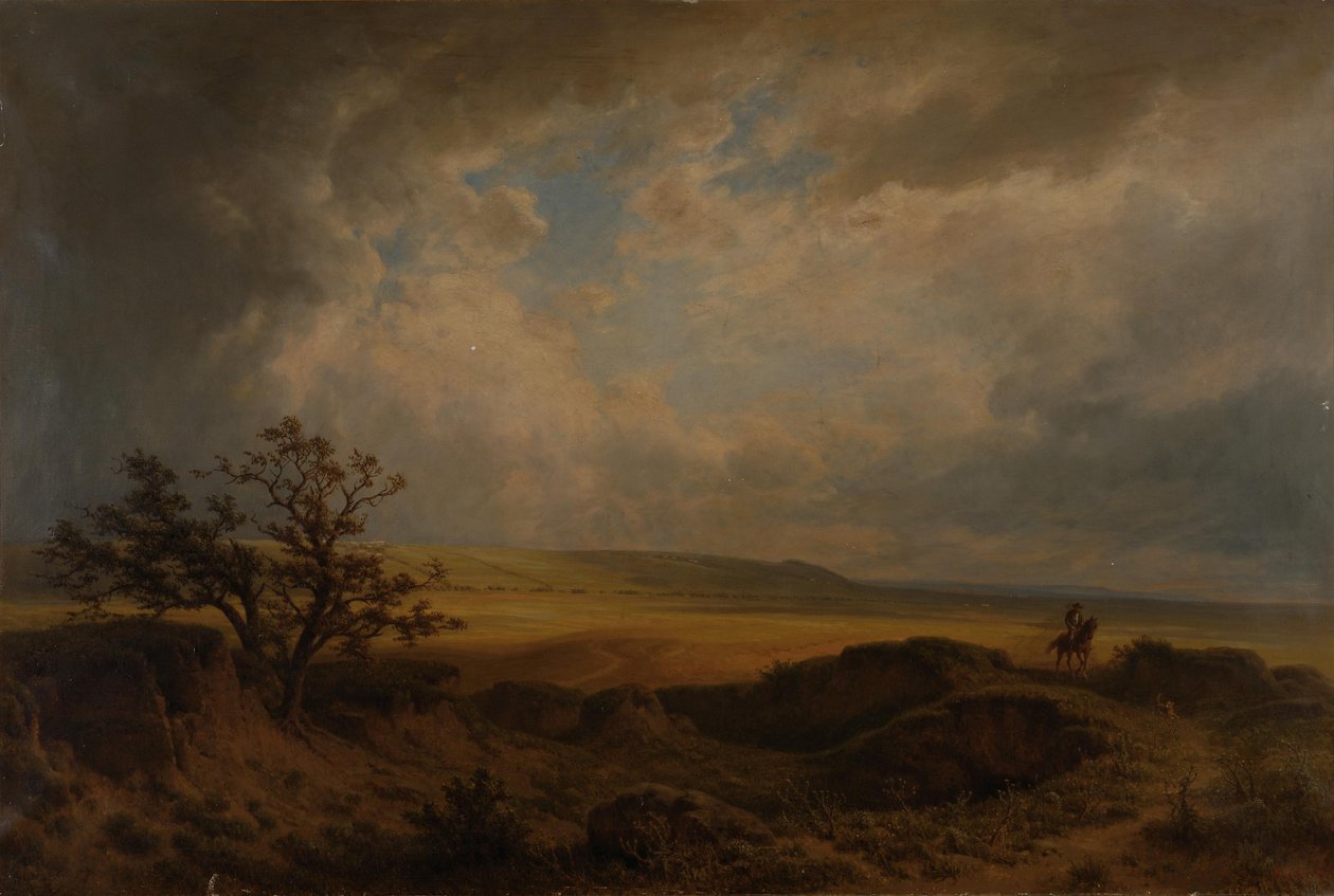 Battlefield at Kolín by Gottfried Seelos