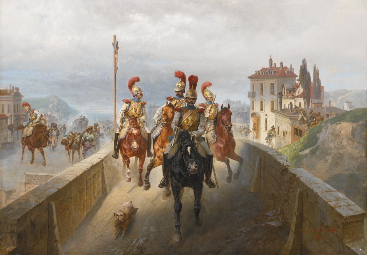 Napoleonic Troops by Gottfried Willewalde