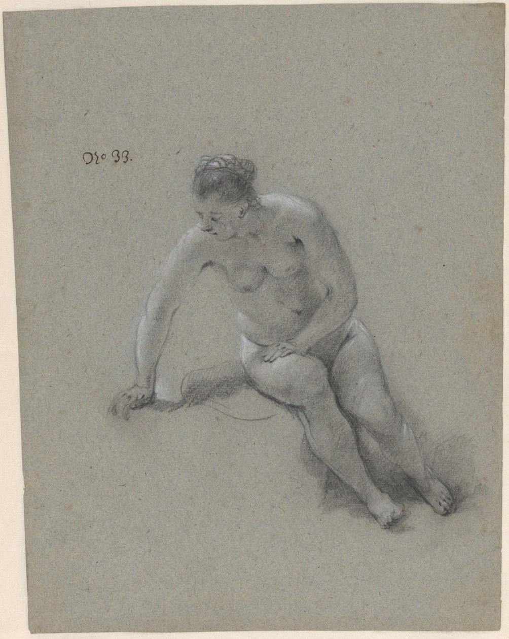 Seated Woman by Govert Flinck (attributed to)