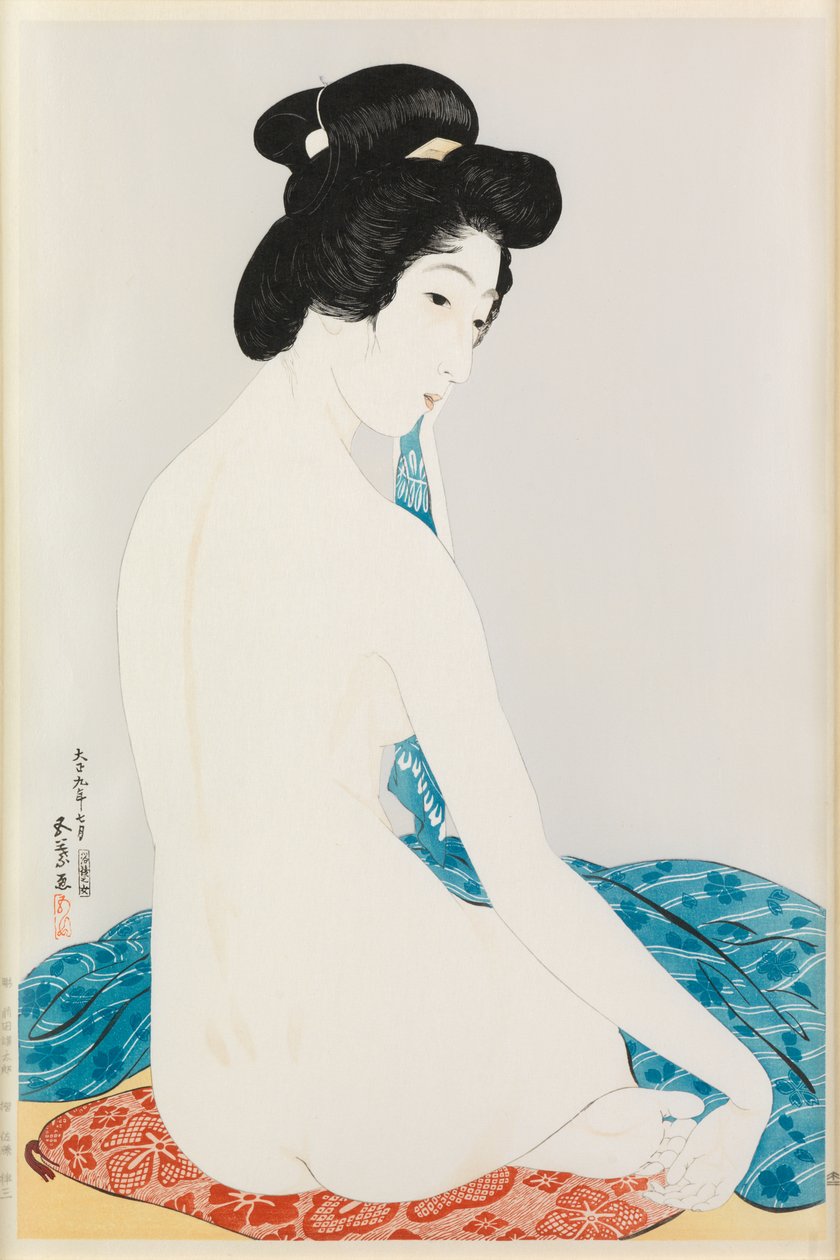 Beauty after the Bath by Goyo Hashiguchi