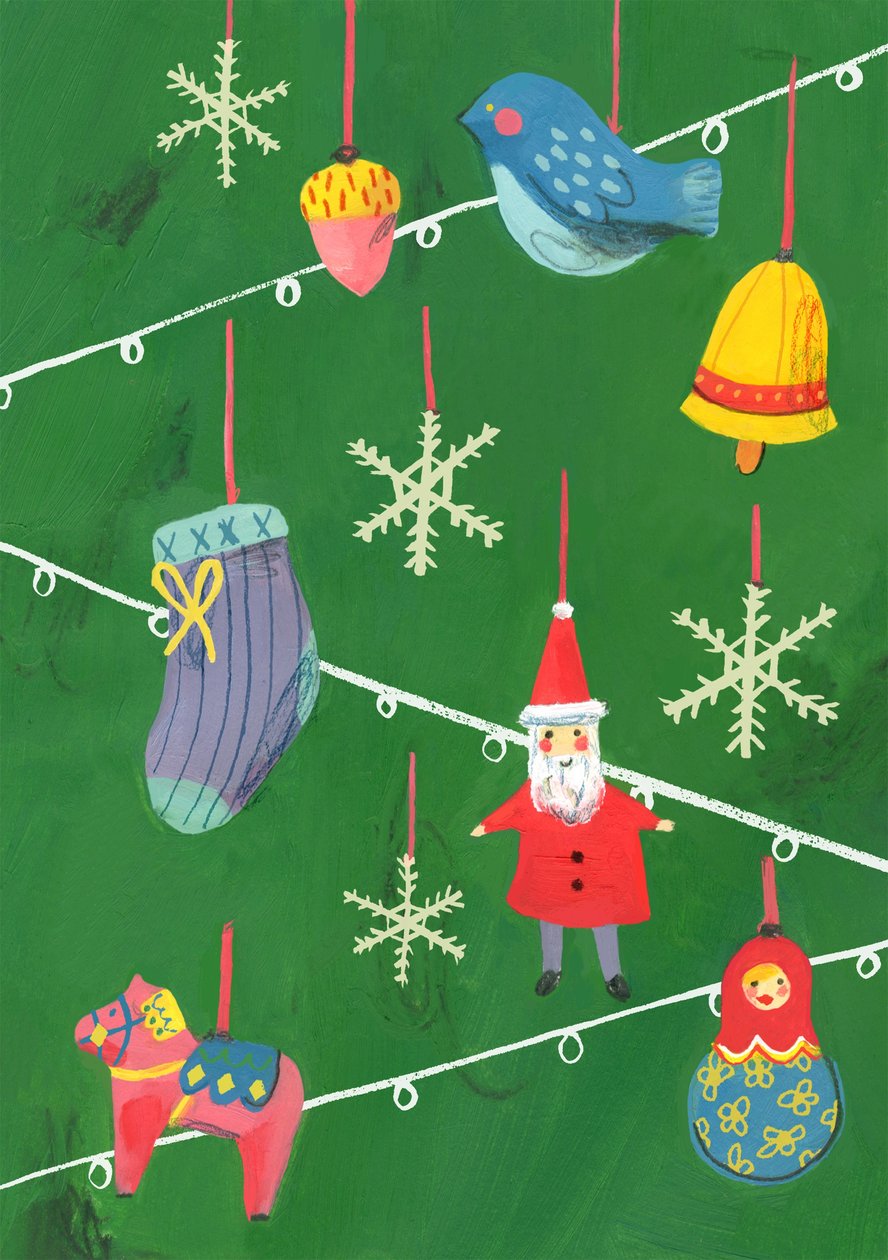 Christmas Decorations by Grace Helmer