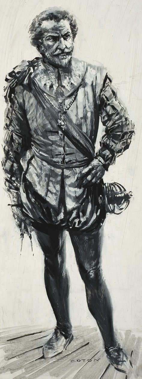 Sir Walter Raleigh (?) by Graham Coton