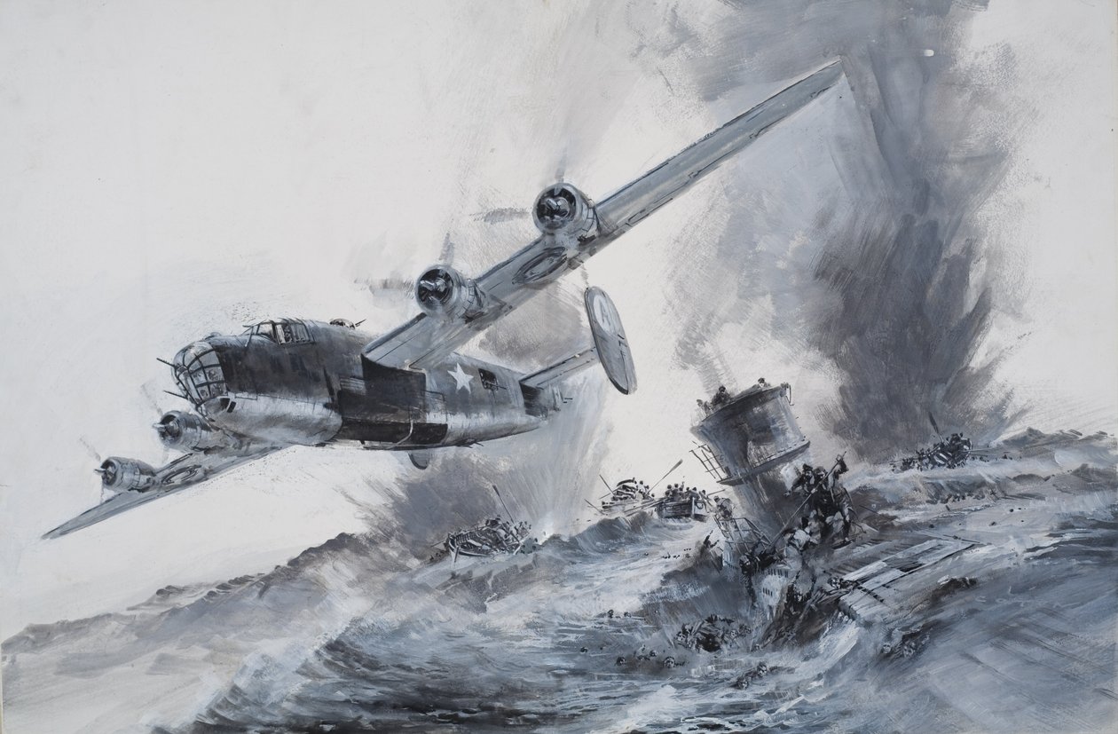 The Sinking of the Laconia in 1942 by Graham Coton