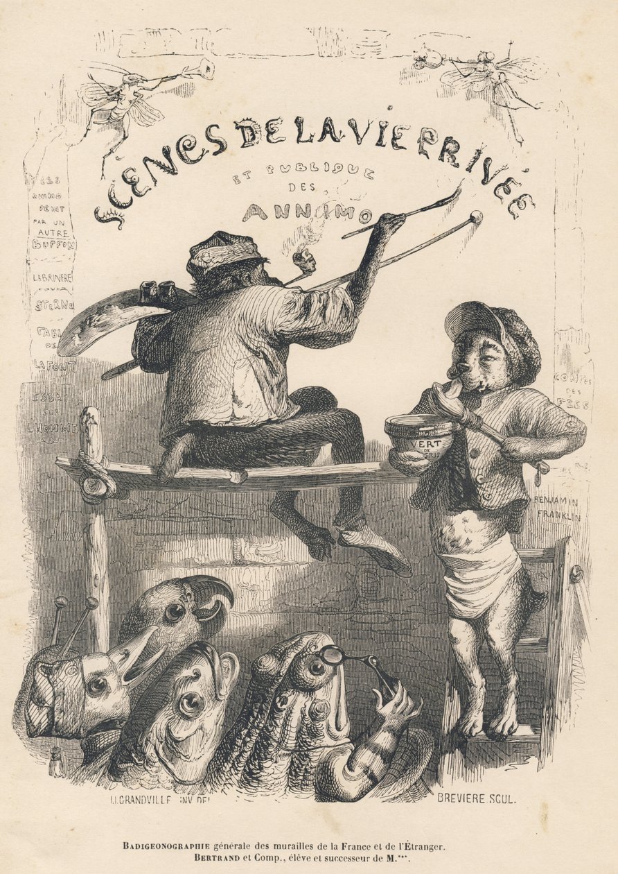 Badigeonographie Generale des Murailles de la France et de l