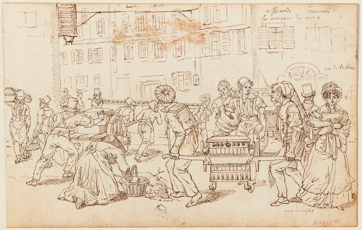 Tuesday Wednesday the Workers of Nancy by Grandville