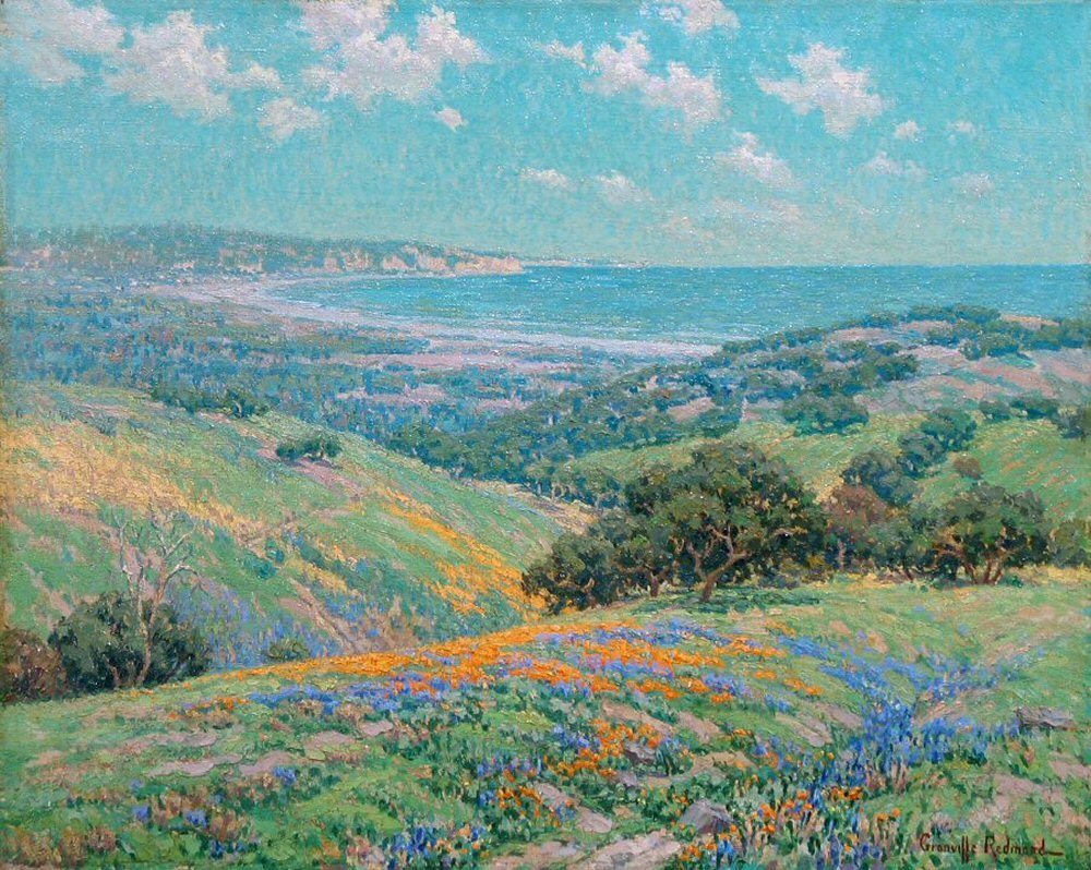 Malibu Coast, Spring by Granville Redmond