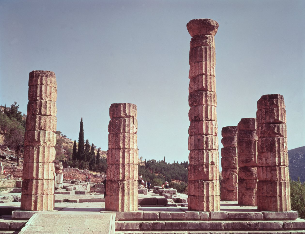 Ruins of the Temple of Apollo by Greek
