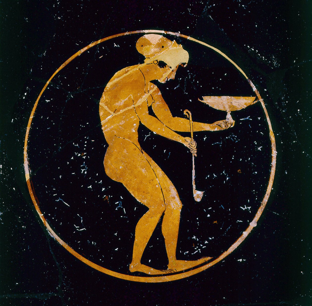 Attic Red-Figure Cup by Oltos, c.510 BC by Greek