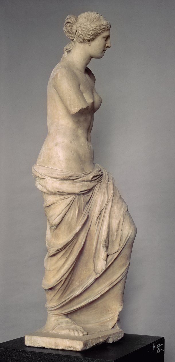 Venus de Milo, side view, Greek, Hellenistic period by Greek