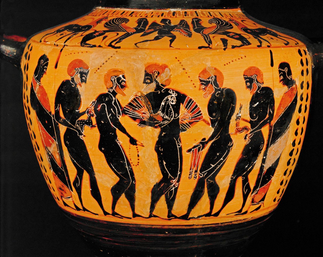 Offering presents to a lover by Greek Greek