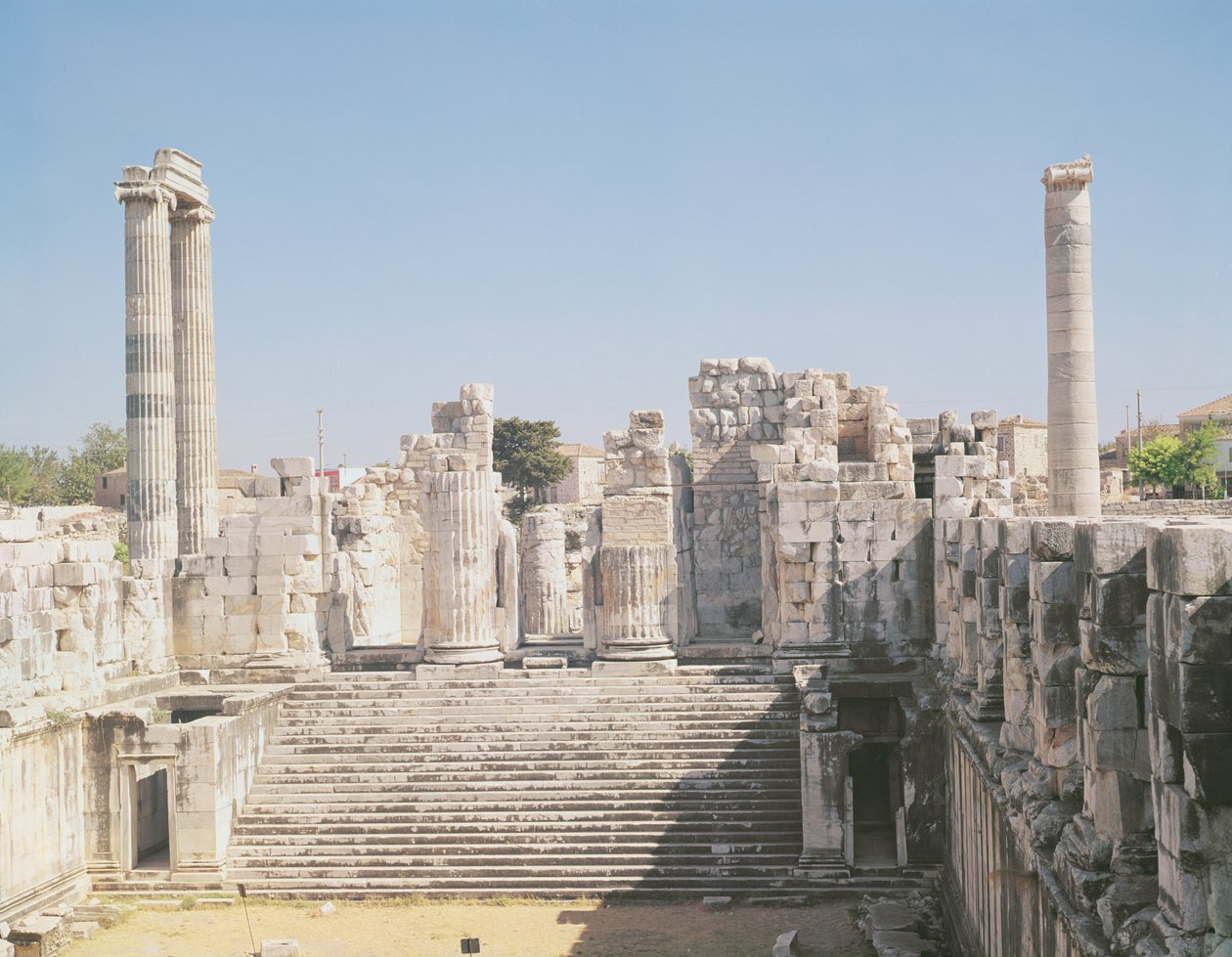 The Great Staircase of the Temple of Apollo, c.336 BC by Greek School