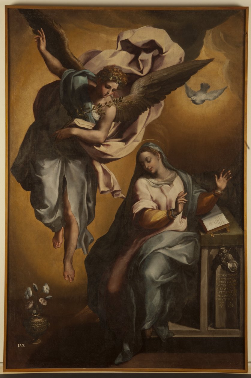 Annunciation of the Virgin by Gregorio Martínez