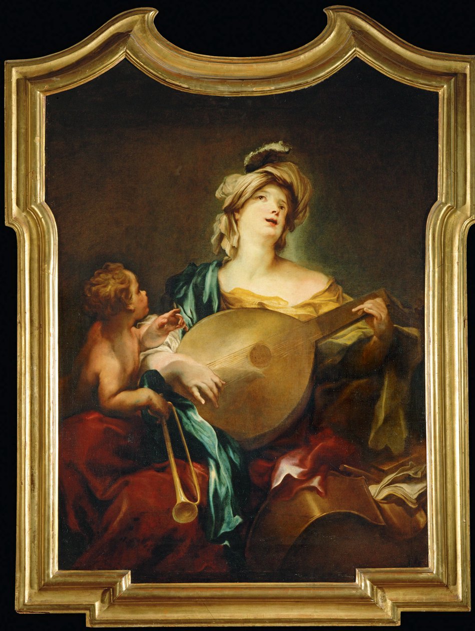Allegory of Music by Gregorio de Ferrari