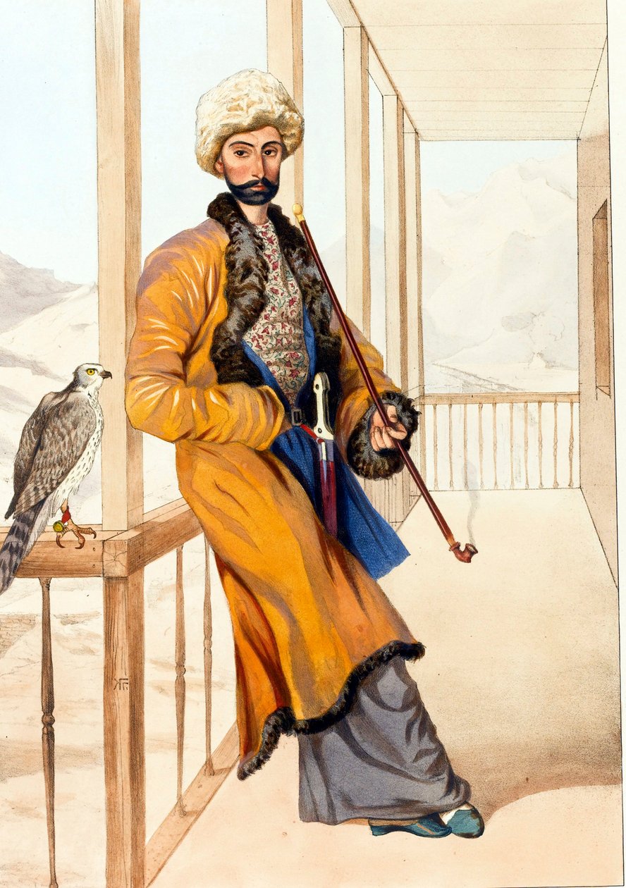 Caucasian Traditional Dress by Grigori Grigorevich Gagarin