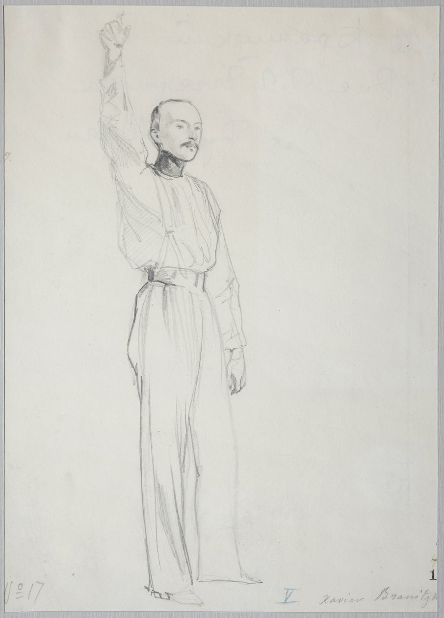 Portrait of Count Ksawery Korczak-Branicki by Grigori Grigorevich Gagarin