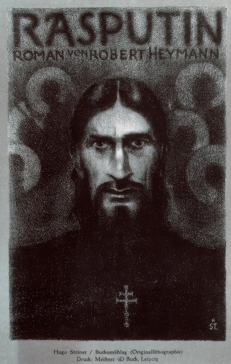 Rasputin / Book Cover 1919 by Grigori Jefimowitsch Rasputin