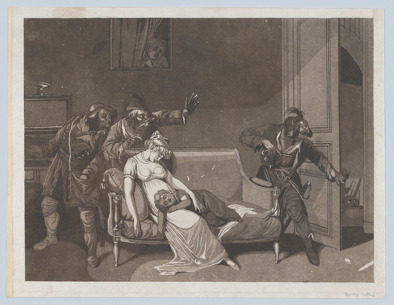 First Scene of Thieves by Gror: Premium art reproduction