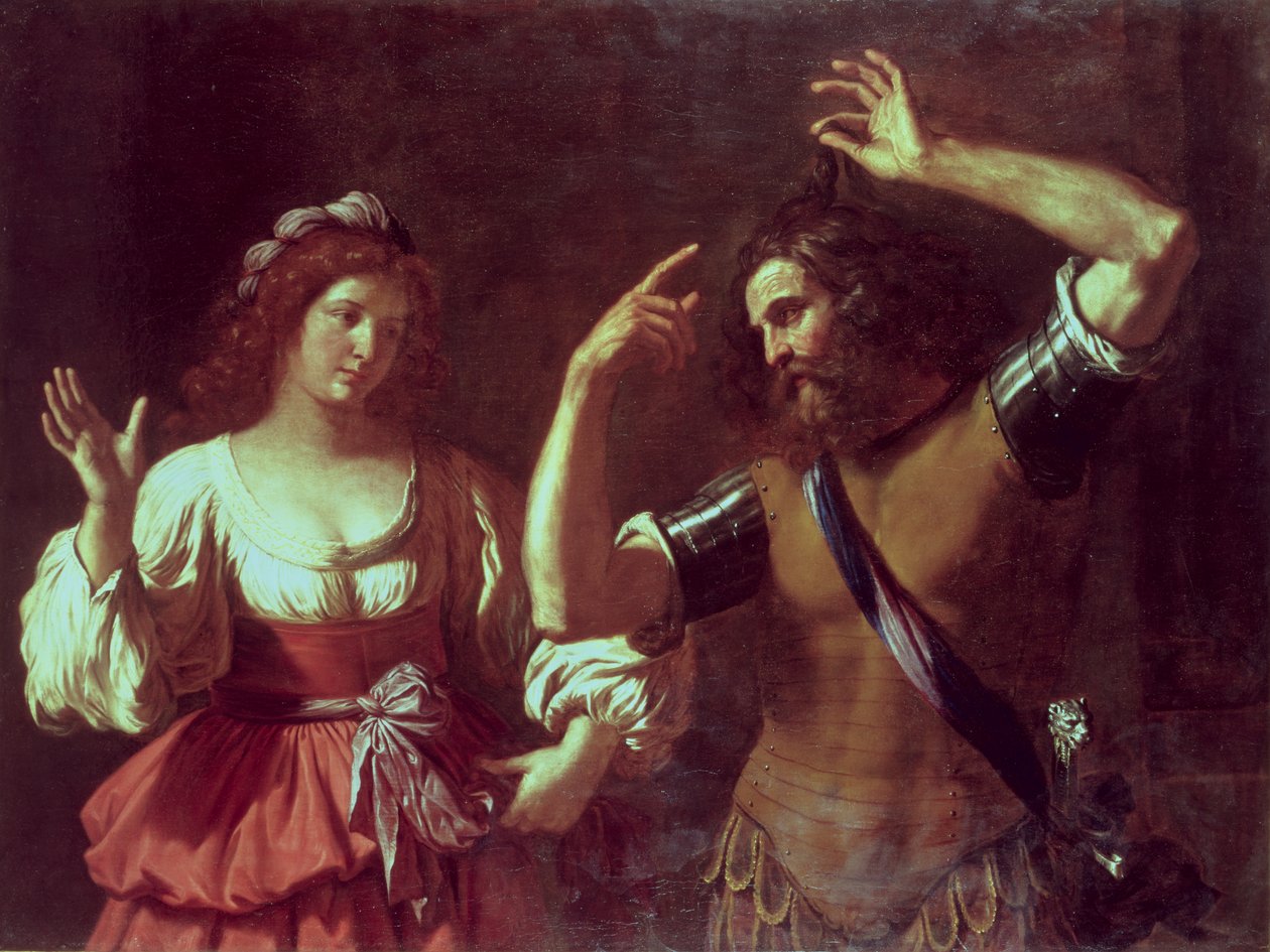 Samson and Delilah by Giovanni Francesco Barbieri