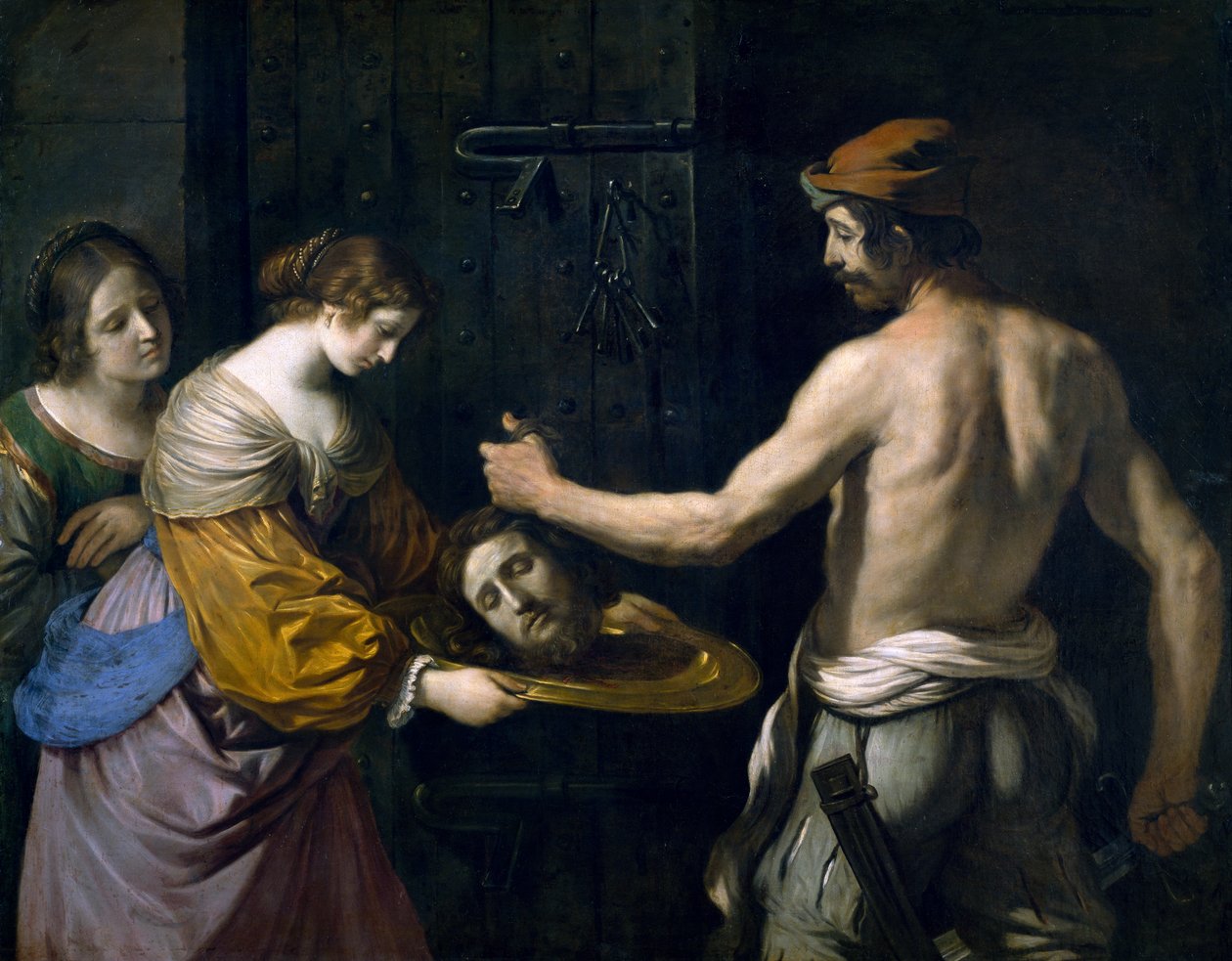 Salome receiving head of St. John the Baptist by Guercino (1591 1666)