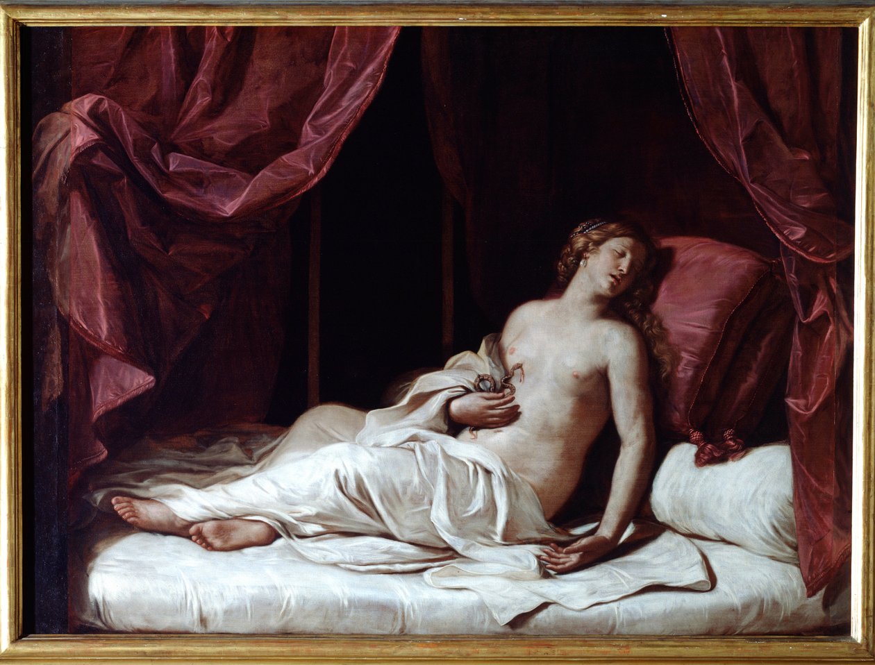 The Death of Queen Cleopatra by Guercino