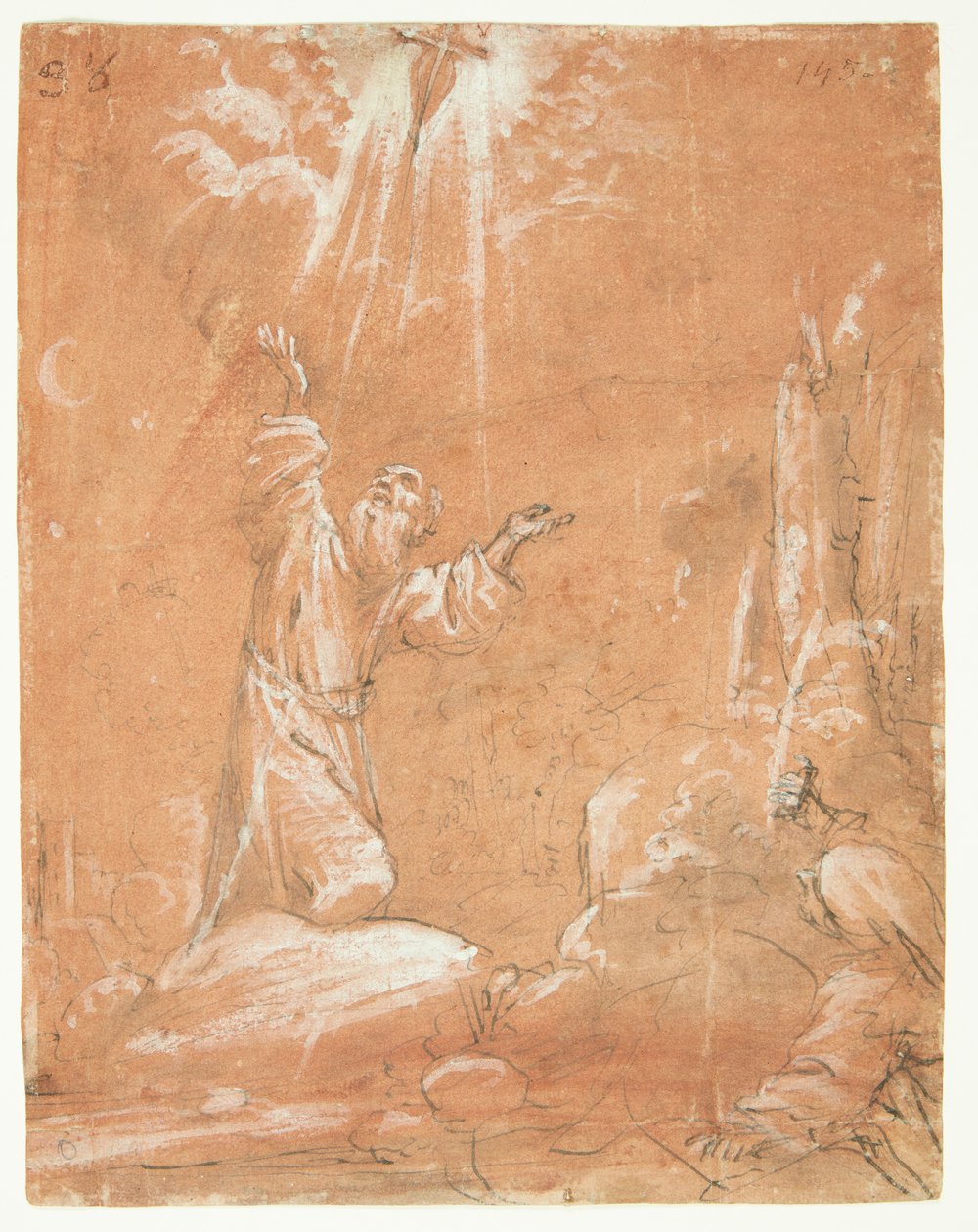 The Stigmatization of St. Francis of Assisi by Guercino