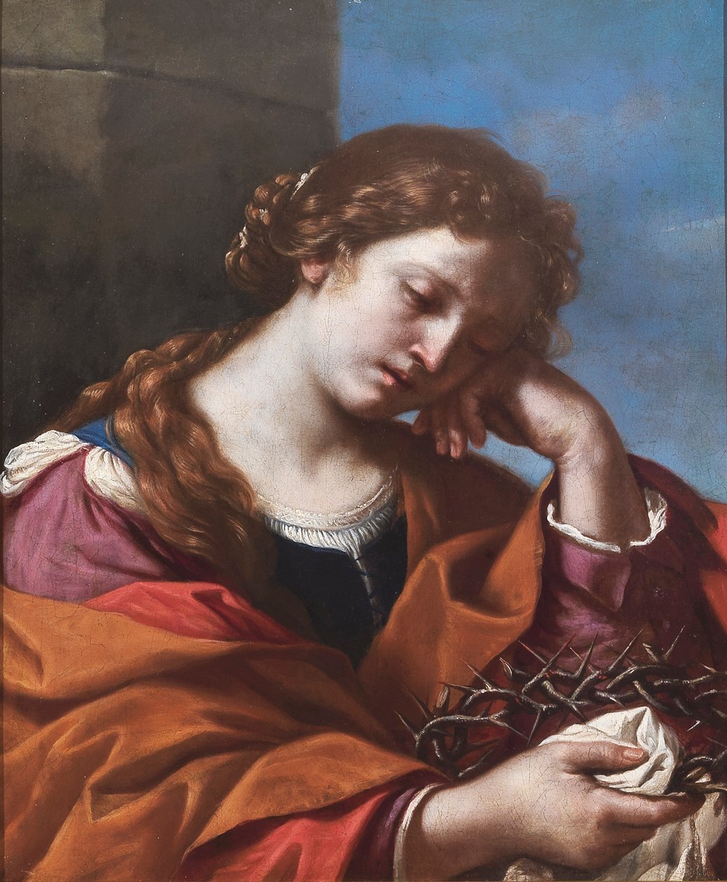 Mary Magdalene with the Crown of Thorns by Guercino