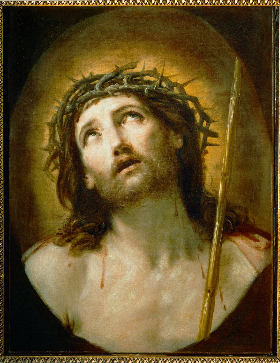 Ecce Homo. From the Collection of Louis XIV by Guido (follower of) Reni