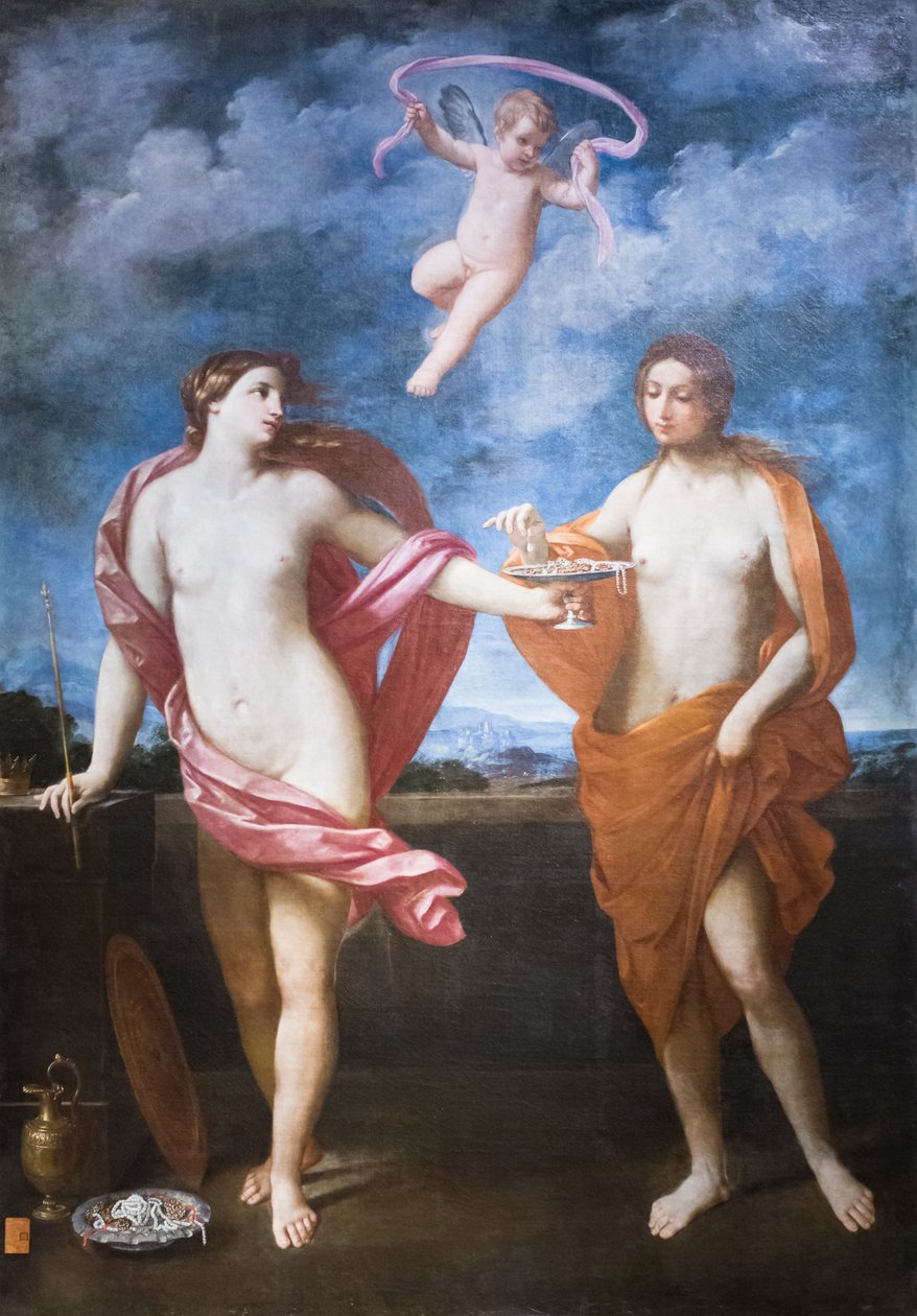 Allegory of Liberality and Modesty by Guido Reni
