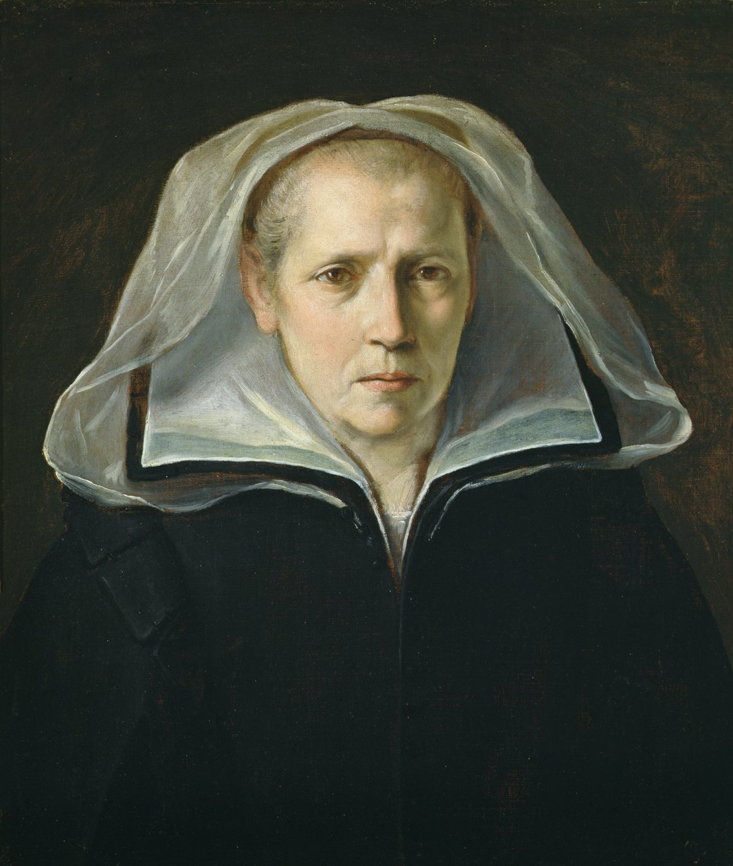 Portrait of Mother Ginevra Pucci, c.1610 by Guido Reni