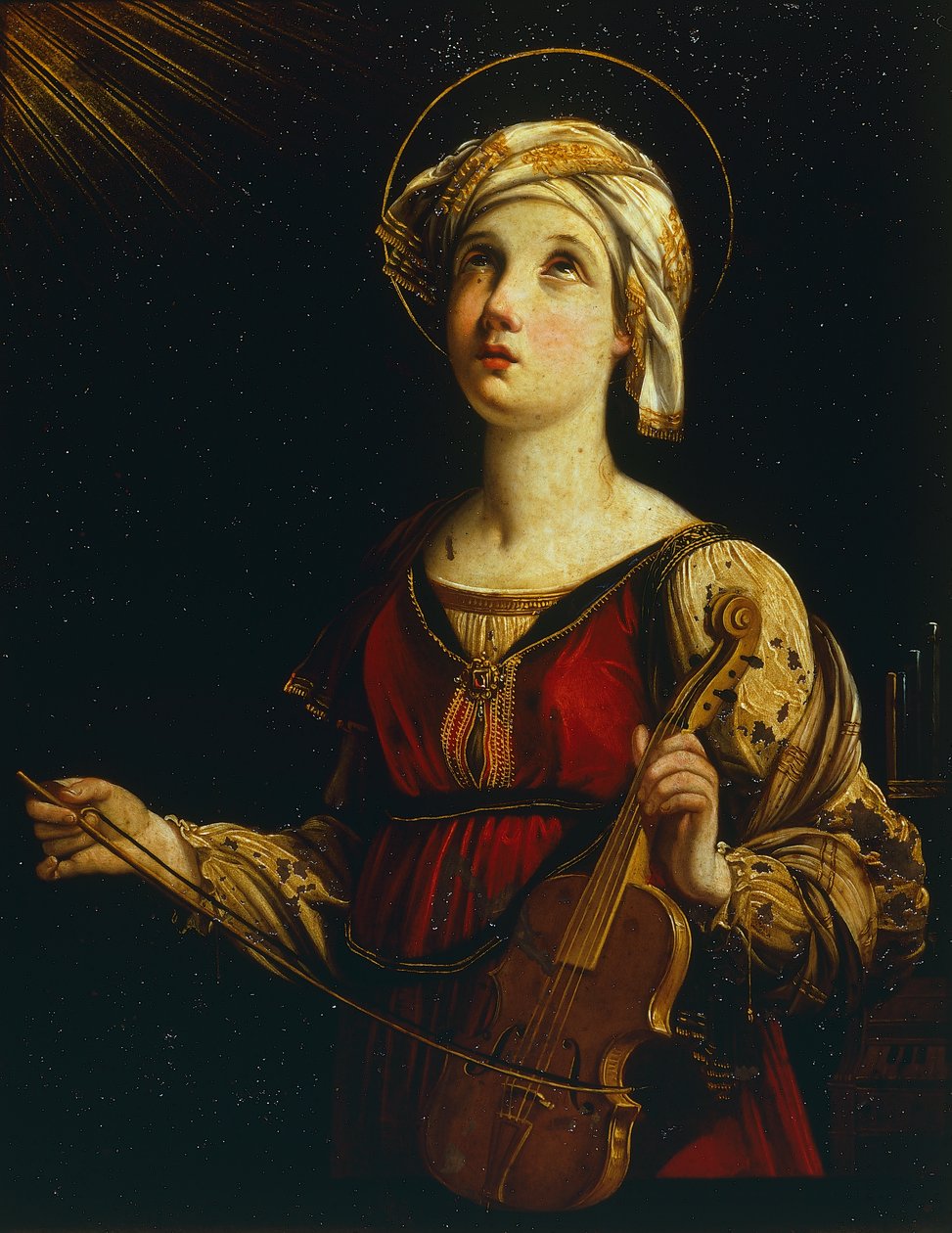 Saint Cecilia by Guido Reni