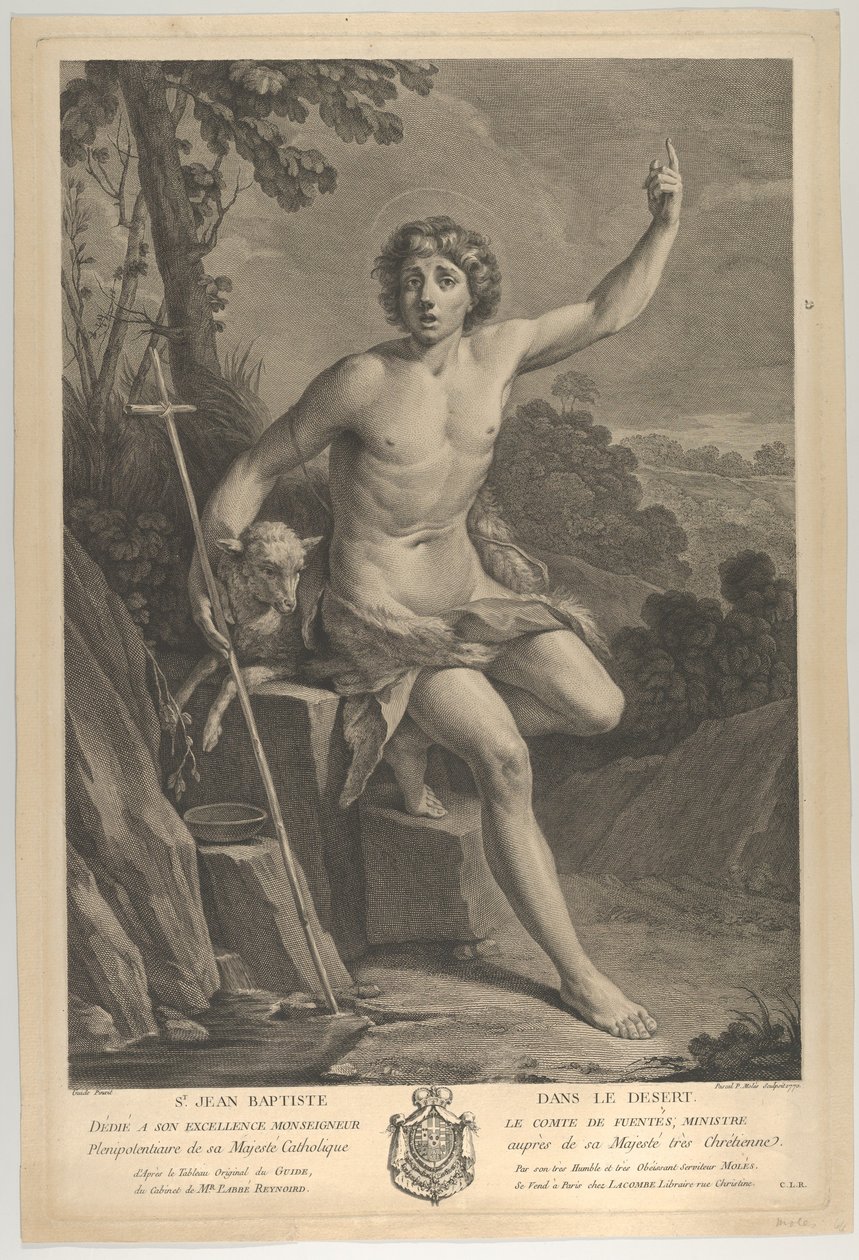 Saint John the Baptist in the Desert by Guido Reni