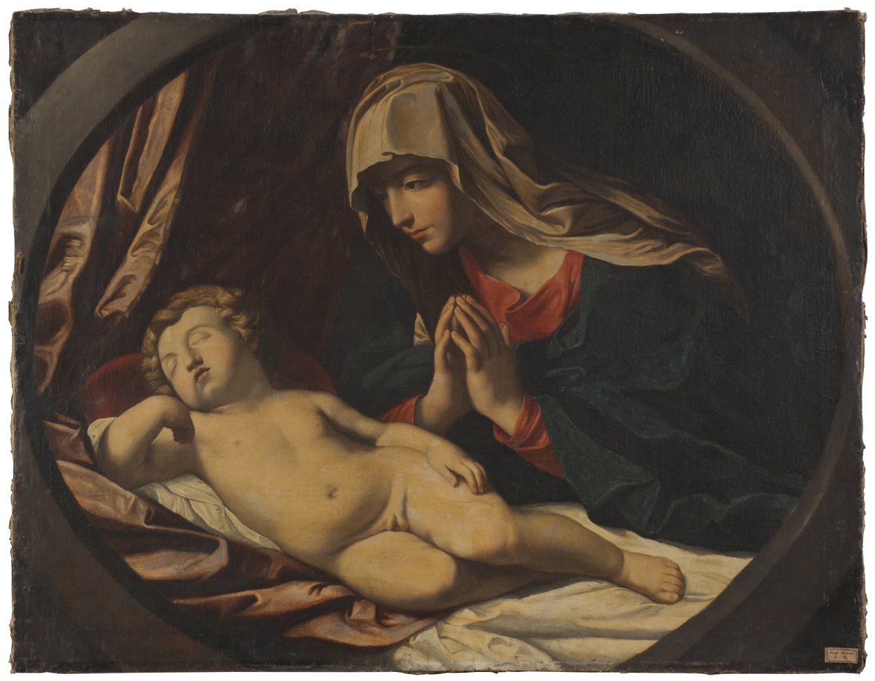 The Virgin and the Sleeping Child by Guido Reni