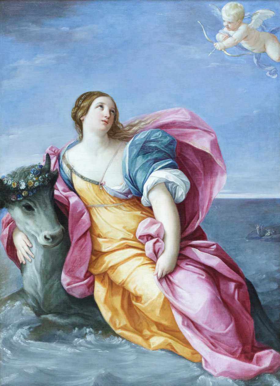 The Rape of Europa, c.1637-39 by Guido Reni